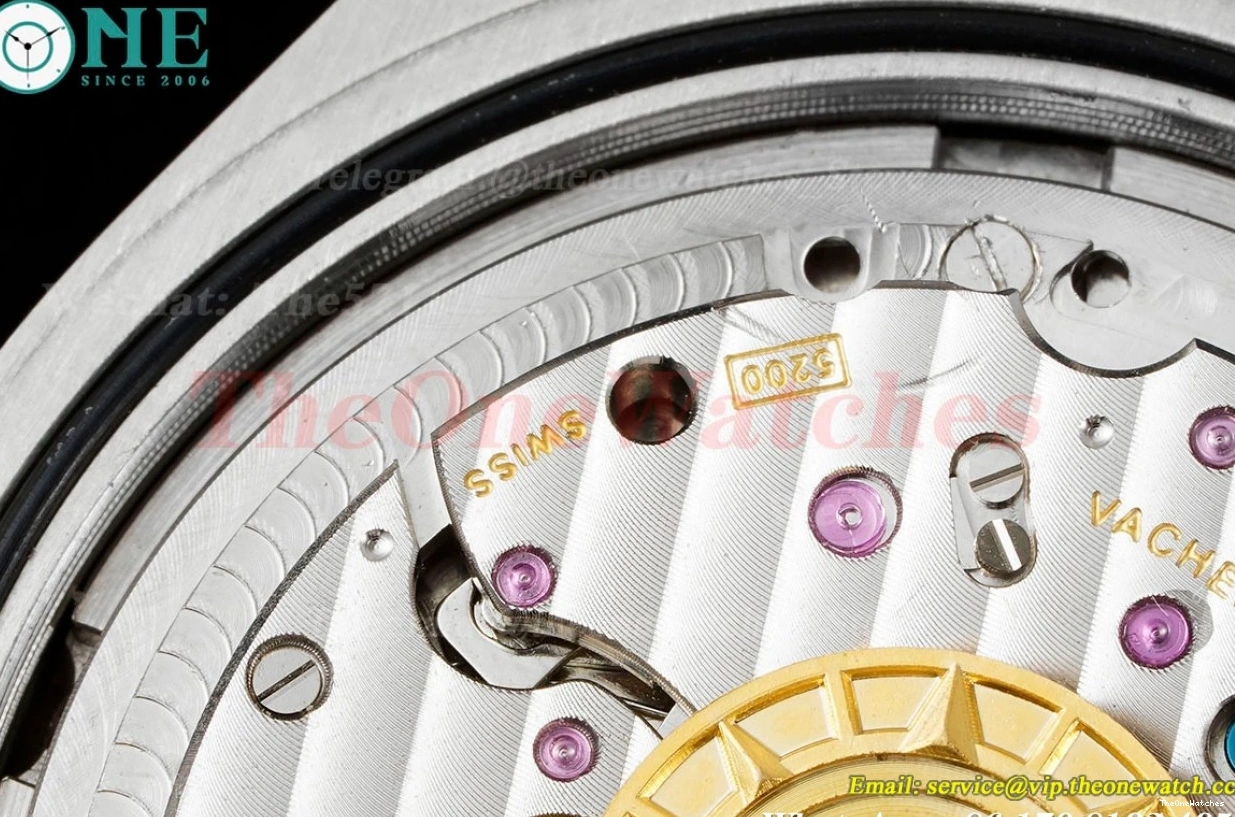 SS Chronograph  V2 A7750 Overseas Blue SS 8F 5510V 0216